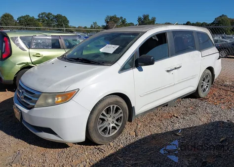 2012 Honda Odyssey Ex-L z USA, uszkodzony, nr VIN 5FNRL5H64CB057053